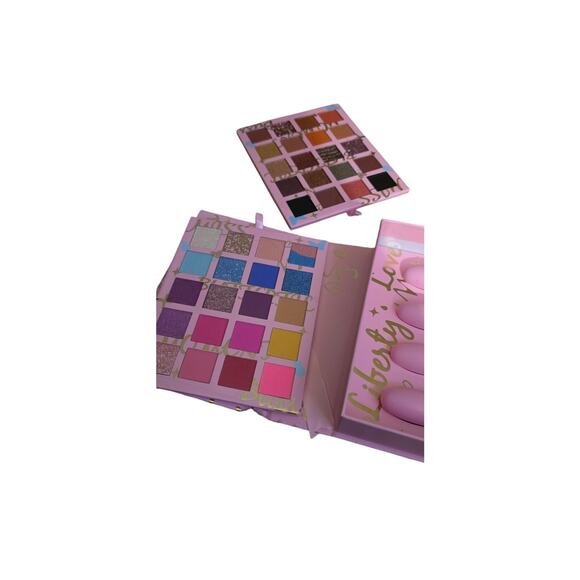 Kevin & Coco 40-Color Eyeshadow Palette Set + Lipsticks & Kawaii Beauty Bundle - Picture 2 of 5